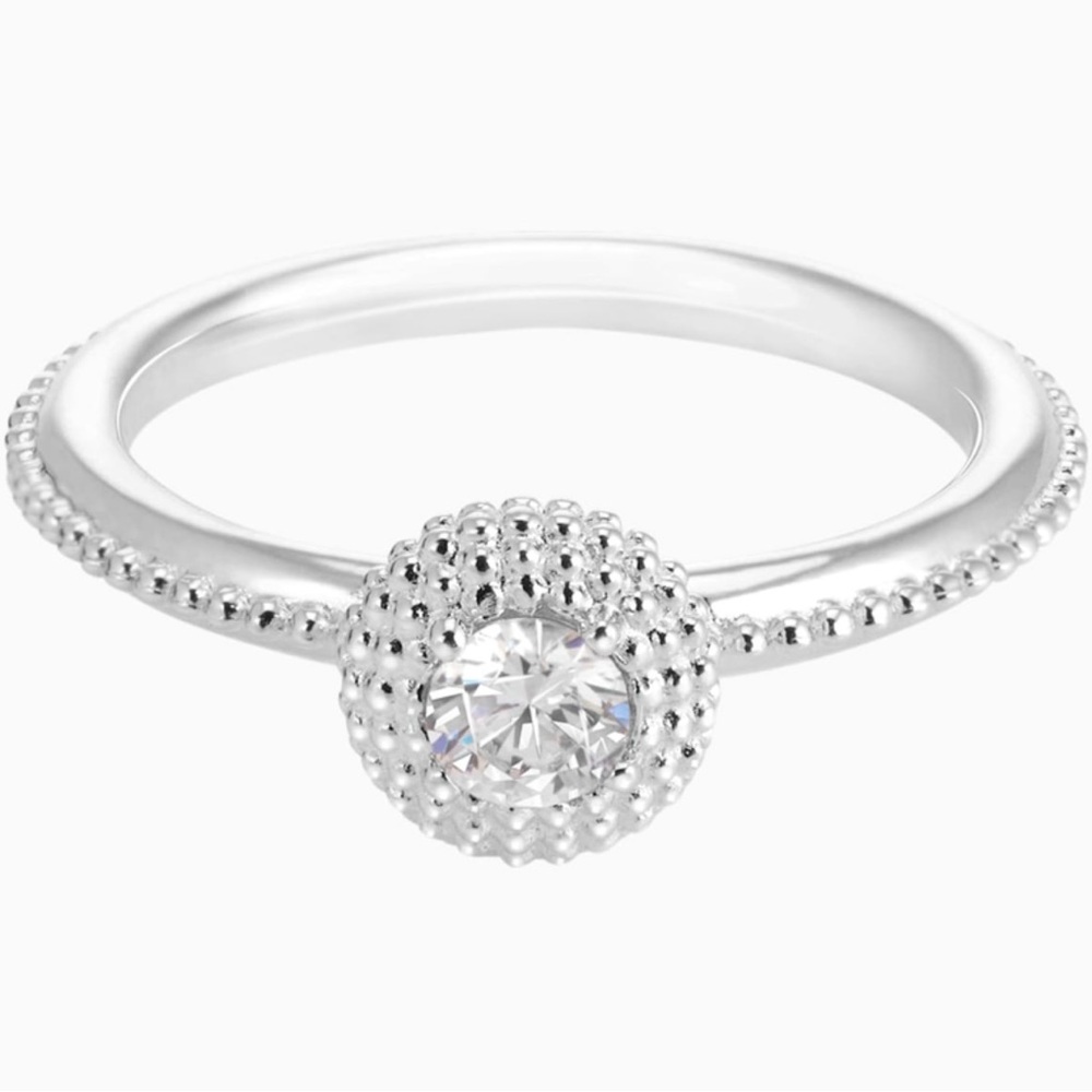 Swarovski Chamilia April Soirée Birthstone Stackable – Solitaire Ring